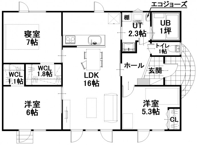 1階 平面図