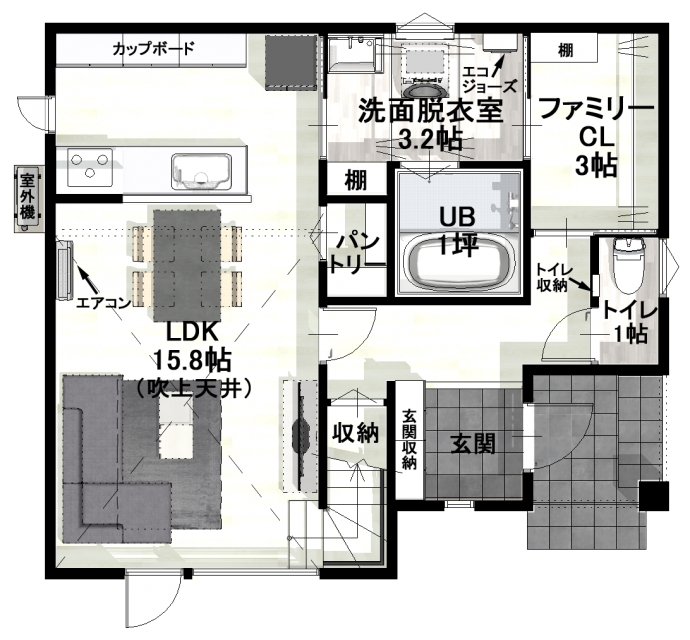 1階 平面図