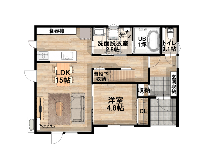 1階平面図