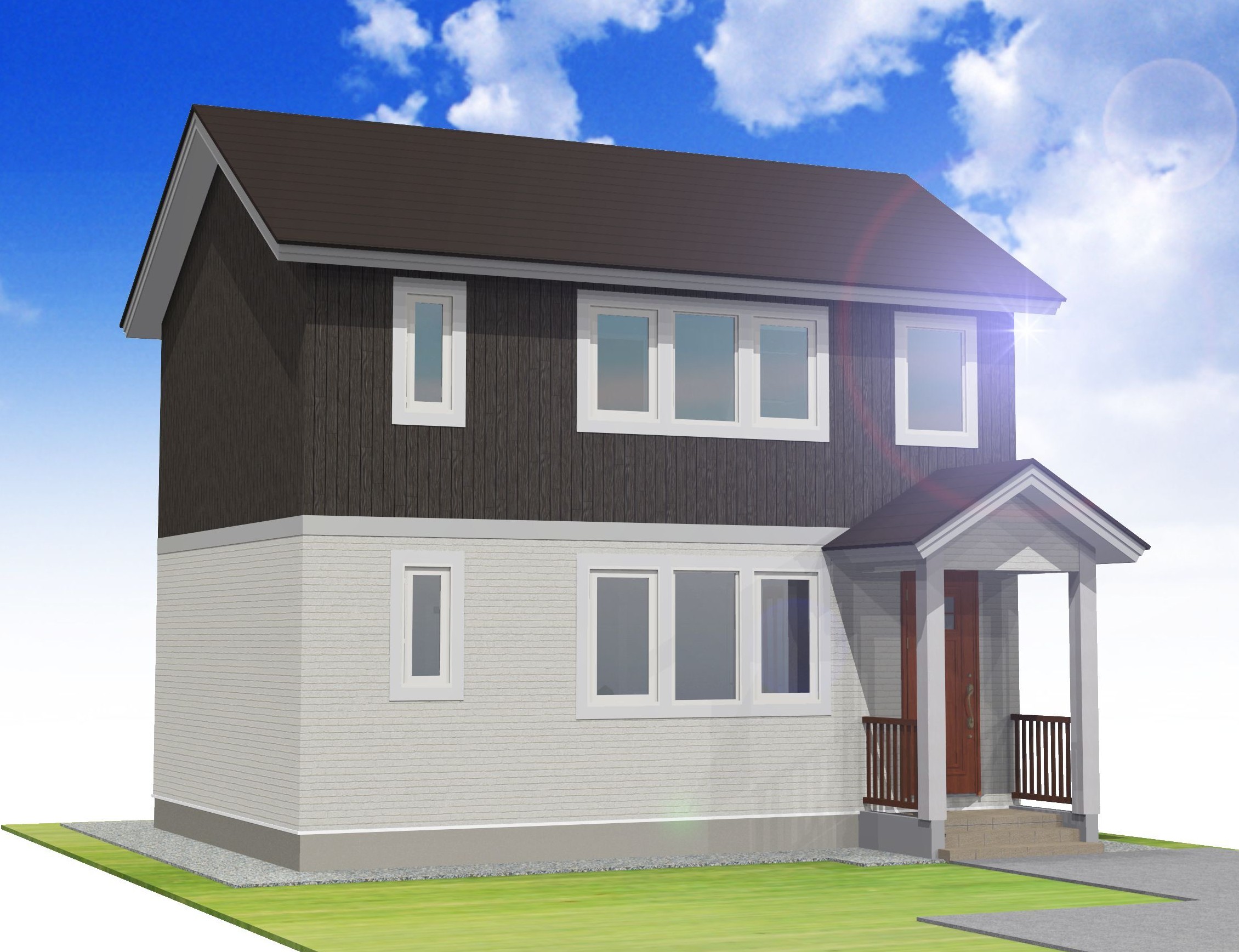 外観パース(新)